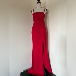 Floor length, Red dress size XS